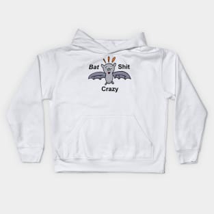 Are you Bat Shit Crazy lol??? Kids Hoodie